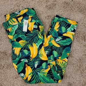 Tropical old navy pixie pant